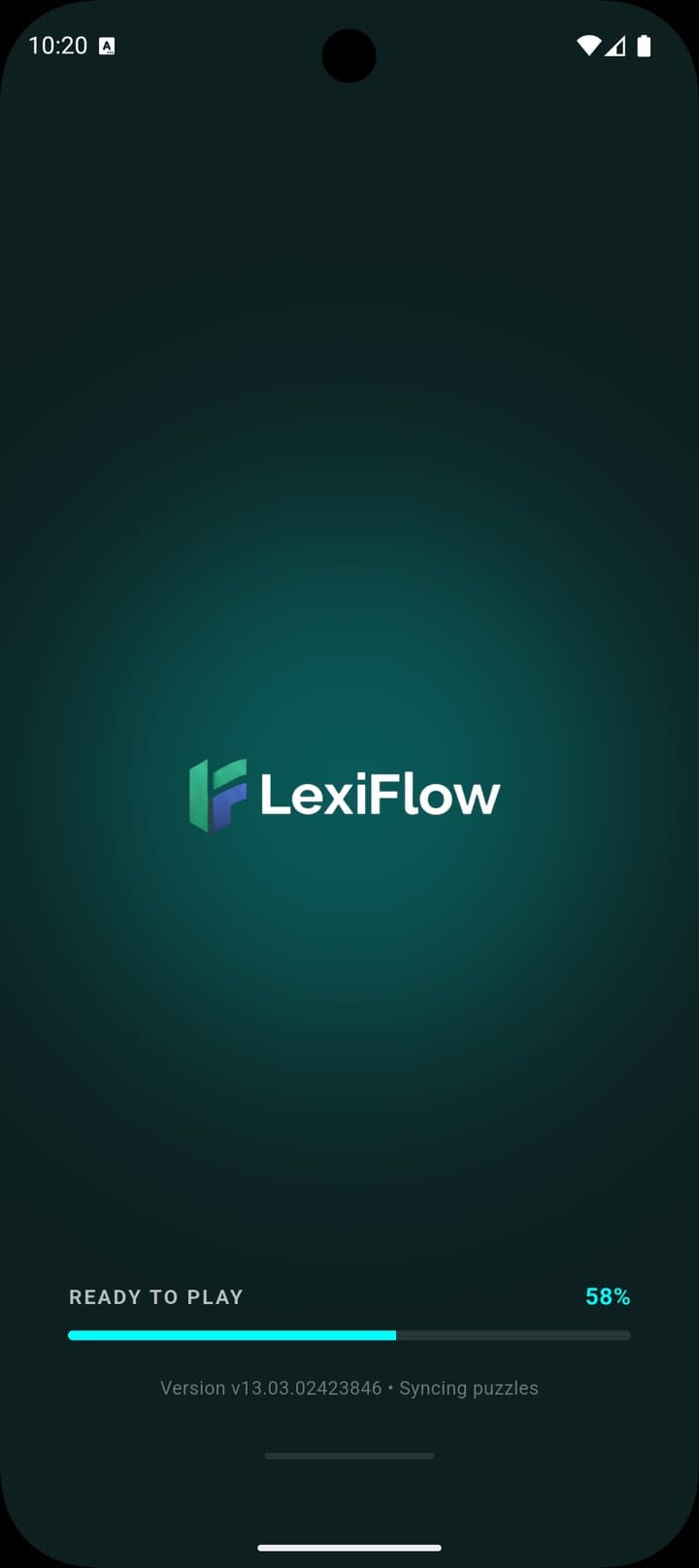 LexiFlow Screen 1 UI