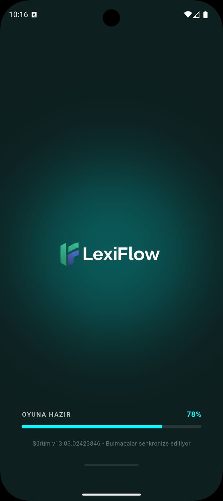 LexiFlow Screen 1 UI