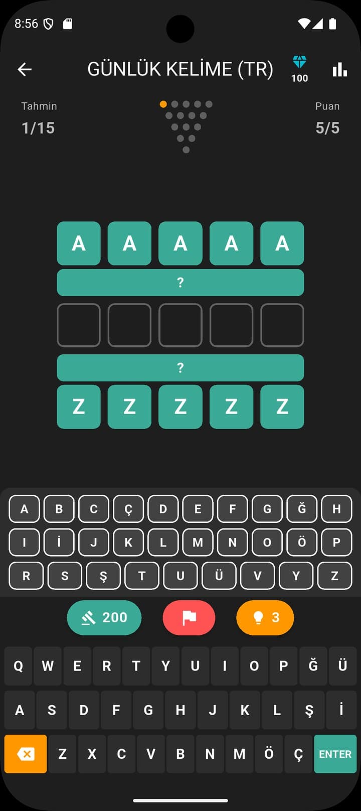 LexiFlow Alphabetical Narrowing Gameplay